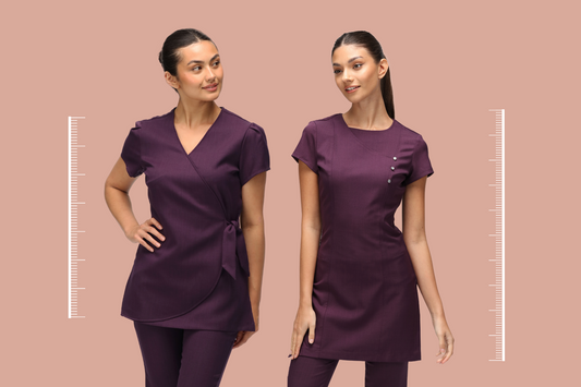 Longer length beauty tunics