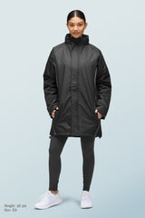 ¾ Length Women's Coat Black