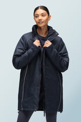 ¾ Length Women's Coat Navy