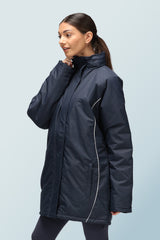 ¾ Length Women's Coat Navy