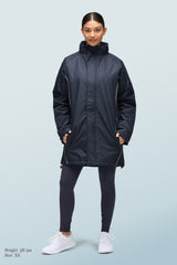 ¾ Length Women's Coat Navy