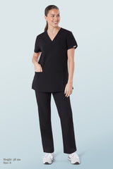 Arlo Scrub Trousers Black