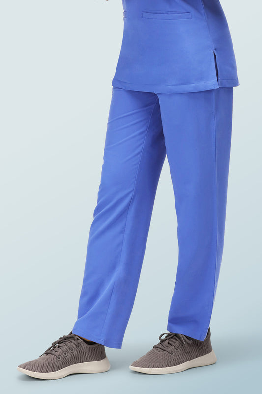 Arlo Scrub Trousers Ceil Blue