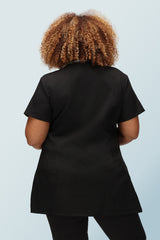 Eve Black With Blue Trim