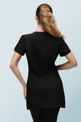 Eve Black With Cerise Trim