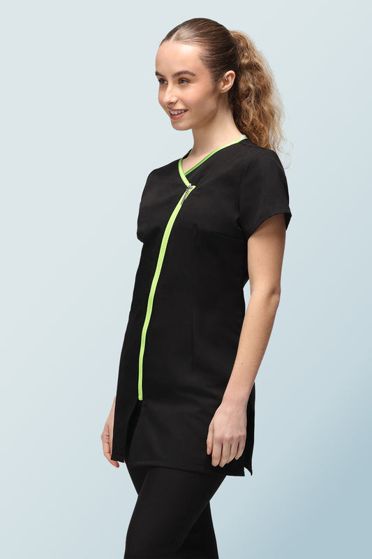 Eve Black With Lime Trim