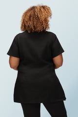 Eve Black With Purple Trim