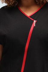 Eve Black With Red Trim