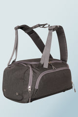 2-in-1 Holdall Backpack Grey