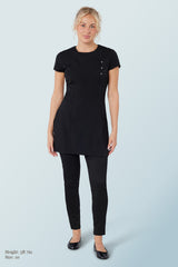 High-Waisted Jeggings Black