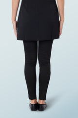 High-Waisted Jeggings Black