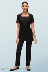 Juliette Black With Red Trim