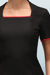 Juliette Black With Red Trim