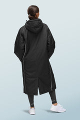 Longline Women's Coat Black