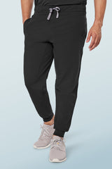 Maxwell Scrub Joggers Black