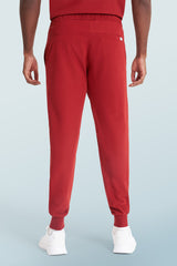 Maxwell Scrub Joggers Burgundy