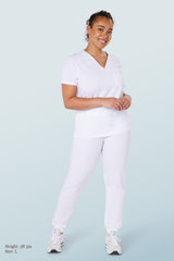 Neo Scrub Joggers White
