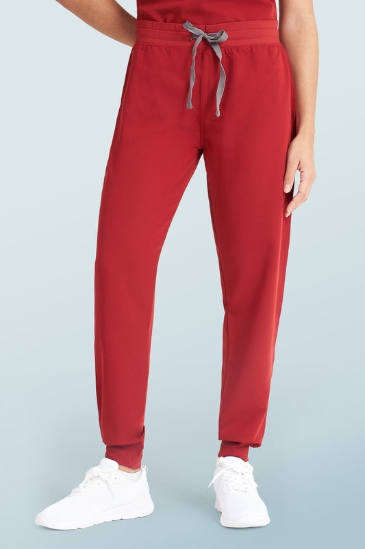 Neo Scrub Joggers Burgundy