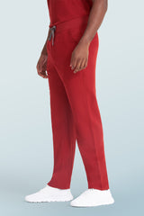 Otto Scrub Trousers Burgundy