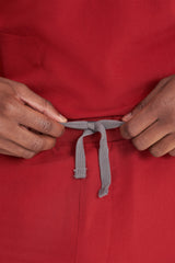 Otto Scrub Trousers Burgundy