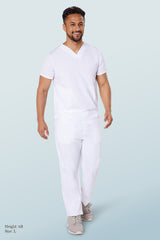 Otto Scrub Trousers White