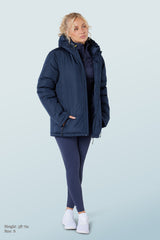 Padded Women's Jacket Navy