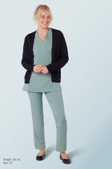 V-Neck Cardigan Black