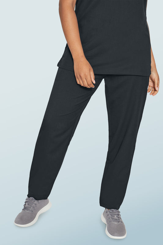 Arlo Scrub Trousers Soft Black