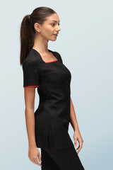 Juliette Black With Red Trim