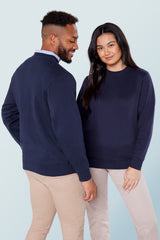 Crew Neck Sweatshirt Navy