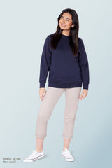 Crew Neck Sweatshirt Navy