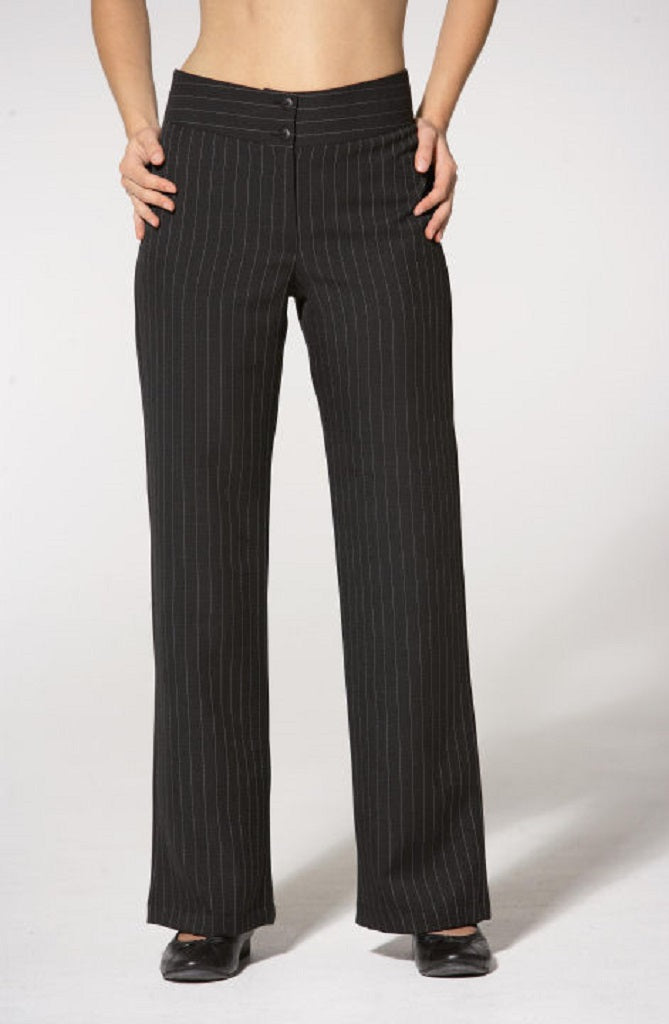 Maryne Navy Pinstripe – La Beeby
