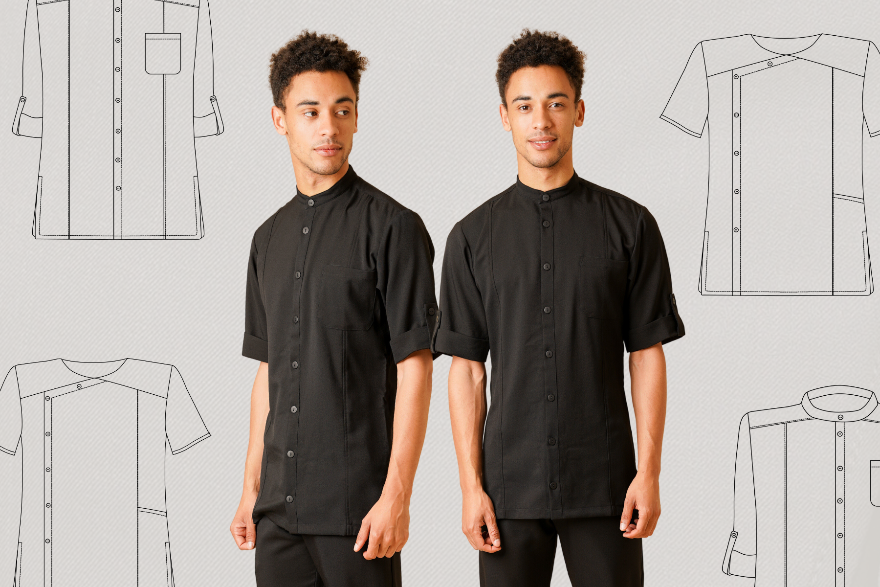 The Ultimate Mens Tunic & Trouser Selection | La Beeby | Inspire