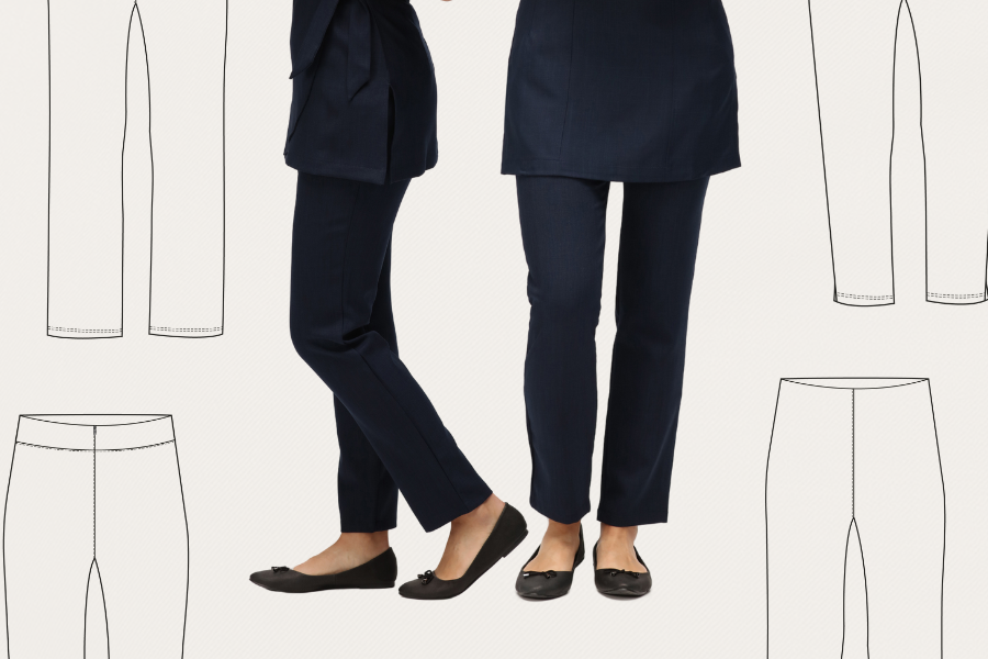 The Ultimate Work Trouser Style Guide: Beauticians, Hairdressers & Spa Therapists