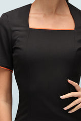 Juliette Black With Orange Trim