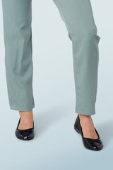 Black Faux Leather Pumps