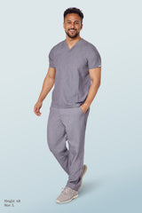 Otto Scrub Trousers Charcoal