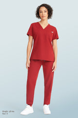 Neo Scrub Joggers Burgundy