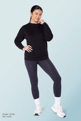 Crew Neck Sweatshirt Black